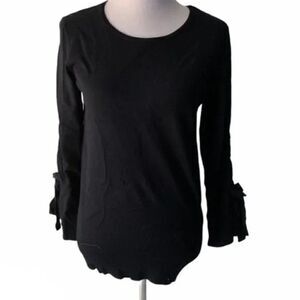 🆕 Alfani Drawstring Sleeve Women’s Top size S